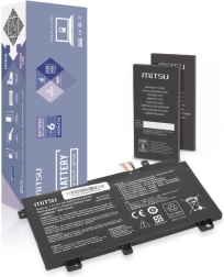 Mitsu-batterij voor Asus FX504 FX505 FX80G 3900 mAh