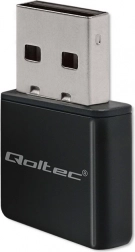 Draadloze Mini Adapter WiFi Qoltec USB 2.0 300Mbps