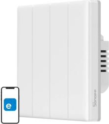 Slimme touch wand schakelaar Wi‑Fi Sonoff TX T5 4C