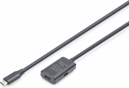 Actieve verlengkabel USB-C naar USB-C, USB 3.2 Gen1, 5Gbps, 5m