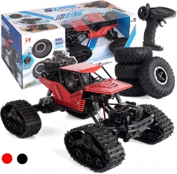 RC auto Rock Crawler 4x4 LHC012 terrein 2-in-1 – Rood