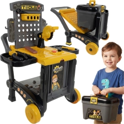 Iso Trade kinderwerkbank met gereedschap 3-in-1 (59 onderdelen)