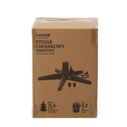 Draaibare kerstboomstandaard 32 mm - 1 stuk