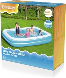 Opblaasbaar familiezwembad Bestway 305 x 183 x 56 cm