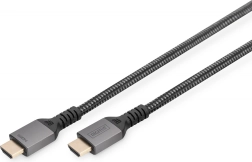 Premium HDMI 2.1-kabel ultra high speed 8K 60 Hz, 2 m, zwart
