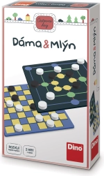 Dino reisdames en molenspel