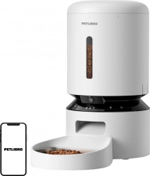 Voerautomaat met camera Petlibro Granary 5 l wit