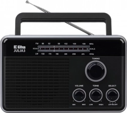 Radio Julia 3 zwart
