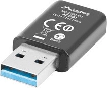 usb wifi-adapter ac1200 met twee interne antennes