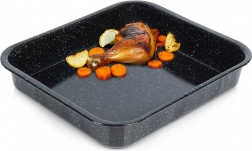Geëmailleerde rechthoekige braadslede 8 l, 41,5 × 36,5 × 7 cm