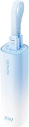 Romoss mini powerbank 5000mAh 10,5W blauw