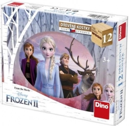 Dino houten blokken FROZEN II, 12 st.