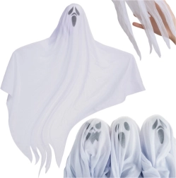 Ruhhy hangende geesten voor Halloween 75 cm - 3 stuks