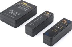 Tester voor netwerk- en communicatiekabels RJ45/RJ12/RJ11/BNC met automatisch scannen en PoE