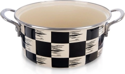 Geëmailleerde pan Schaakbord 20 cm, 2,2 l