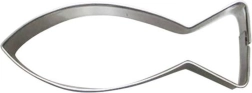 RVS koekjesuitsteker vis 5–6 cm