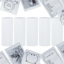 Thermisch papier voor mini-printer 5,7 cm x 4,5 m - 5 stuks