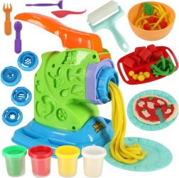 Creatieve kinderset voor kleideegpasta met accessoires