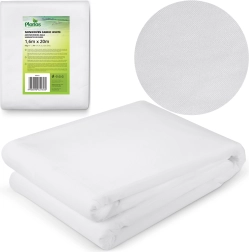 Winterbeschermende agrofolie PLONOS 1,6 × 20 m, 50 g/m² – wit