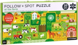 Petit Collage doolhof en puzzel boerderij