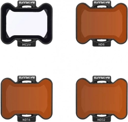 Set filters MCUV + ND8 + ND16 + ND32 voor DJI Avata 2 van Sunnylife