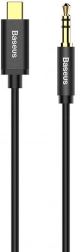 Audiokabel Baseus USB-C naar 3,5 mm jack zwart 1,2 m