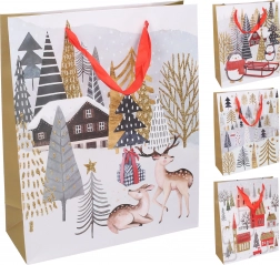 Cadeautas M kerst 26 × 32 × 10 cm