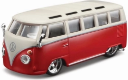 Bburago plus Volkswagen Van Samba rood