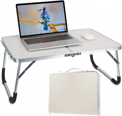 Opvouwbare draagbare tafel voor kamperen en laptop 40 × 30 cm