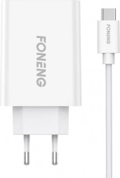 Netvoedingssnellader Foneng 10,5 W, 1× USB, USB‑C-kabel