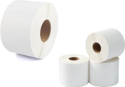 Thermische zelfklevende etiketten 100x150mm wit, 500 stuks