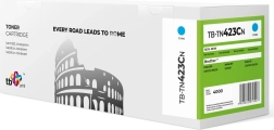 Cyaan toner voor BROTHER TN423C, vervanging TB-TN423CN