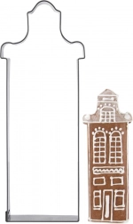 RVS uitsteekvorm huisje 14 cm