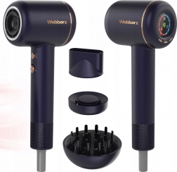 Föhn 3-in-1 met ionisatie en regeling, 1600 W WEBBER