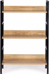 Wandrek van MDF met metalen loftframe, 3 etages ModernHome