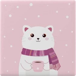 Decoratieve cover voor touchschakelaar SONOFF T5 1C – Cartoon