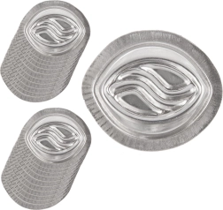 Set notenvormige uitsteekvormpjes voor koekjes, 20 stuks, staal