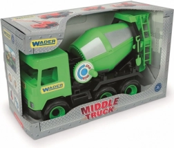 Groene kinderbetonmolen Wader