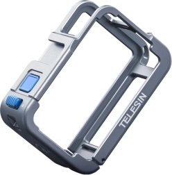 Metalen hoes Telesin voor DJI Osmo Action 5/4/3 – blauw