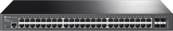 Beheerde L2+ JetStream-switch met 48 gigabitpoorten en 4 SFP+ 10Gb-slots