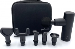 Handmatige massagepistool met 6 massageopzetstukken