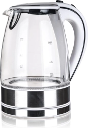 Waterkoker BLAZE 1,7 l van glas met LED-verlichting