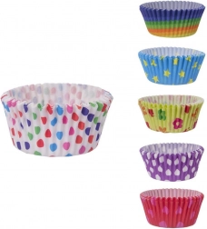 Papieren bakvormpjes voor mini-muffins 4 cm, 200 stuks