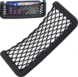 Auto-organizer met gaasvak voor telefoon