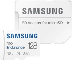 Samsung Pro Endurance 128GB microSD-kaart met adapter