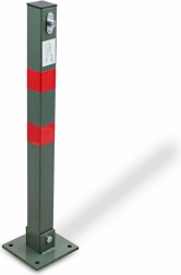 Inklapbare parkeerpalen met slot 65 cm