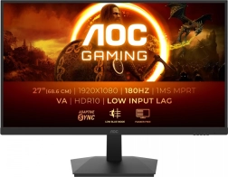 AOC C27G4ZXU 27" gebogen gamingmonitor 280 Hz Fast VA