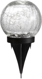 Tuin-solarlamp SUPERFIRE met schemersensor 600 mAh