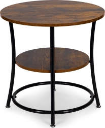 Ronde industriële salontafel ModernHome