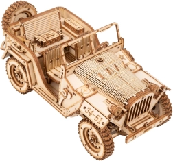 Rokr Houten 3D Puzzel Militaire Jeep
